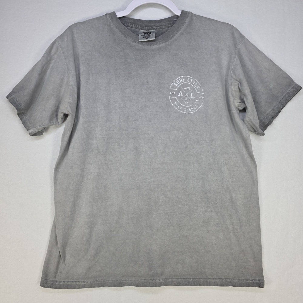 Surf Style Men's Size Medium Graphic T-Shirt, Gulf Shores AL
